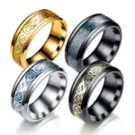 Dragon Design Men's Ring